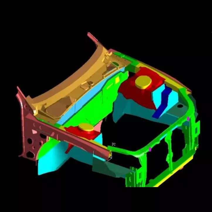 ఆటోమోటివ్ ఇంజిన్ కంపార్ట్‌మెంట్ అసెంబ్లీ స్టాంపింగ్ డైస్