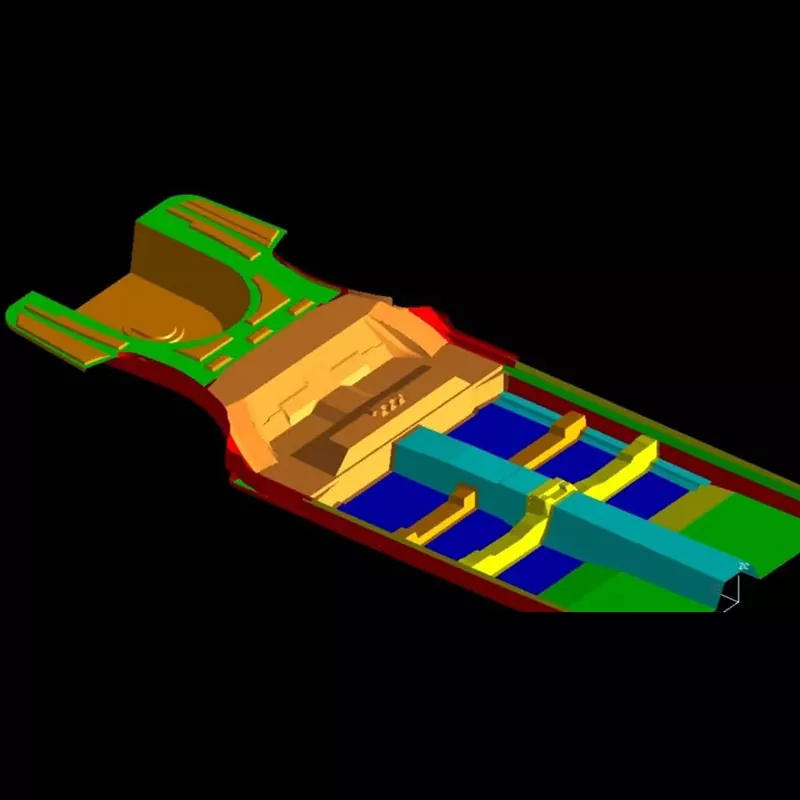 ఆటోమోటివ్ ఫ్లోర్ అసెంబ్లీ స్టాంపింగ్ డైస్
