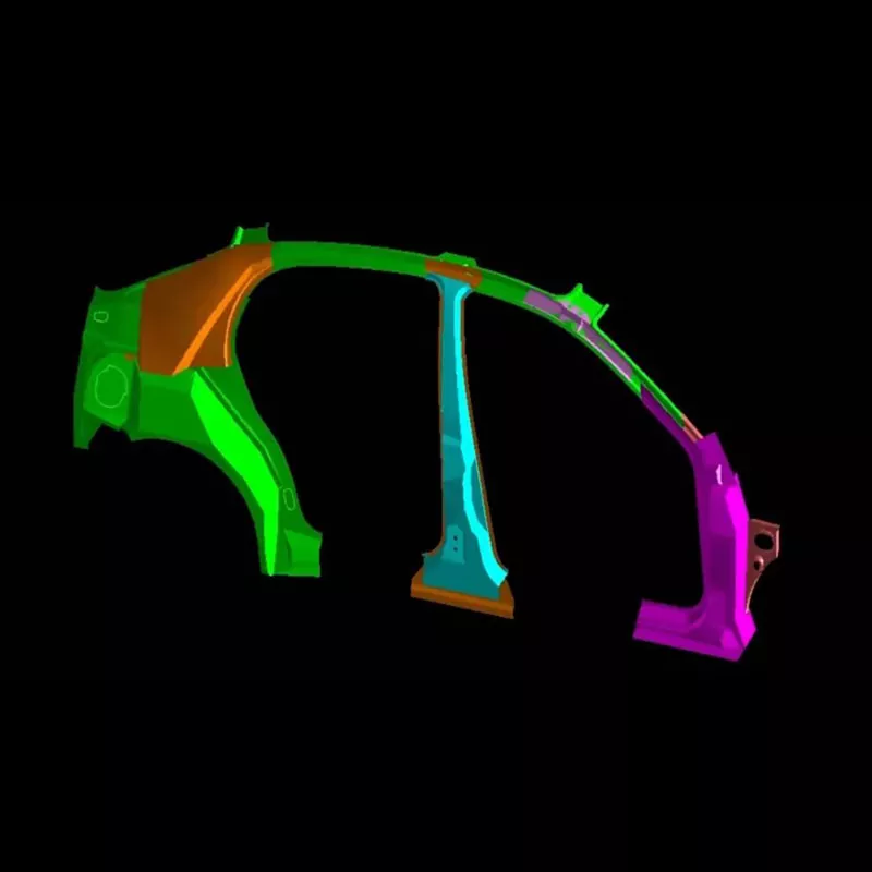 ఆటోమోటివ్ సైడ్ ప్యానెల్ ఇన్నర్ అసెంబ్లీ స్టాంపింగ్ డైస్