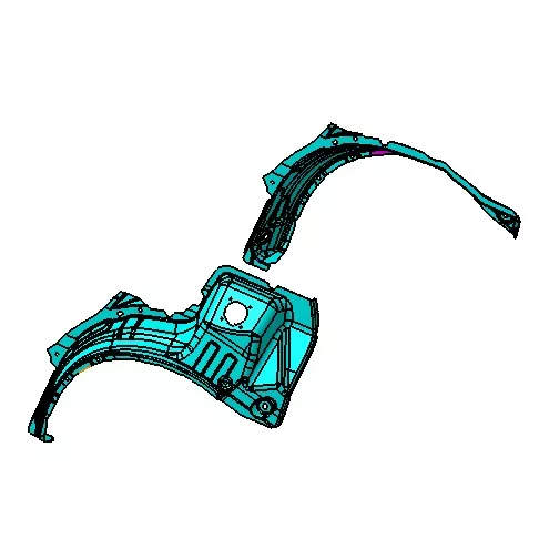 ఆటోమోటివ్ వీల్ ఆర్చ్ వీల్ కవర్ ఇంజెక్షన్ మోల్డ్